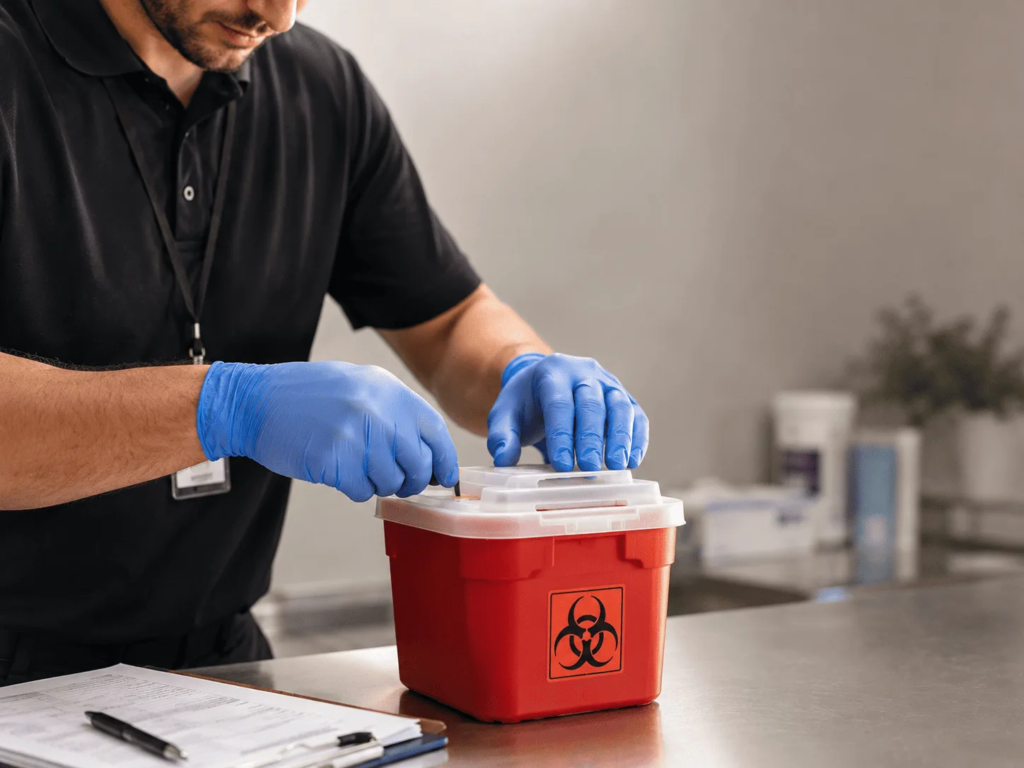 Why choose Sharps Waste Disposal in Bluejacket, OK